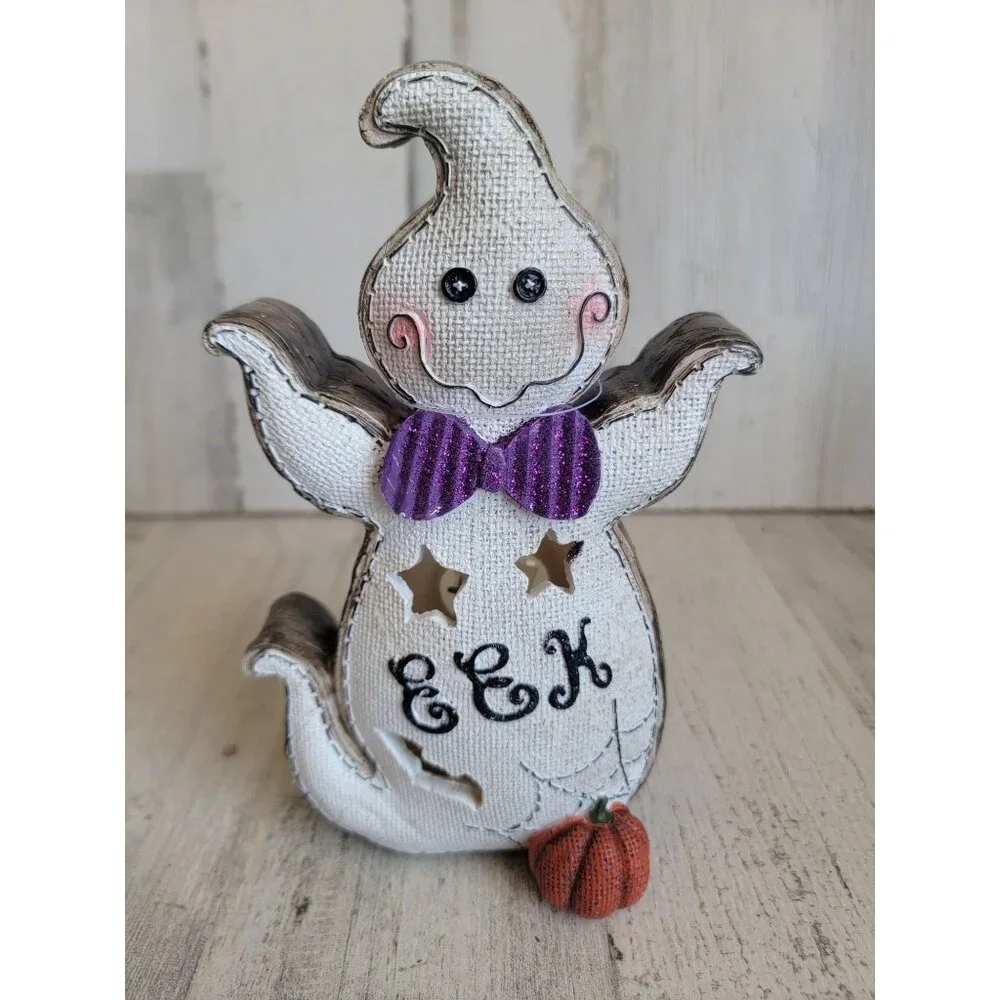 Unique light up ink ghost pumpkin Halloween‎ home decor